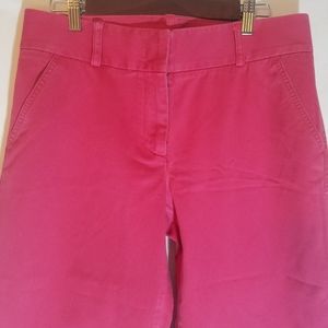 J Crew Pink Pants Size 10